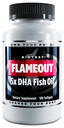 Biotest Flameout 5X DHA fiskolja, 60 portioner - 4200mg Omega-3-180 Softgels