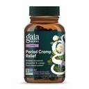 Gaia Yrtit Kramp Relief - Herbal Supplement for Hormone Balance & Period Cramp Relief - Valmistettu Luomu lakritsi juuri, valkoinen pioni juuri, kurkuma & enemmän - 60 Vegaani kapselit (60 Servings)