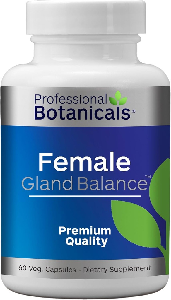 Nainen Gland Balance - Hormonituki - 60 kasvissyöjäkapselia