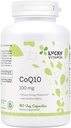 Lucky Vitamiini - CoQ-10 Hawthorn Berry 100 mg. - 180 Veg kapselit