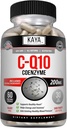 Kaya Naturals - CoQ10 Power antioksidantti täydentää Verisuonisto, sydämen terveys, terve verenpainetasot, ja immuunitoiminto - Palauttaa päivittäin solu-ja energiatuotanto - 60 kasviskapselit
