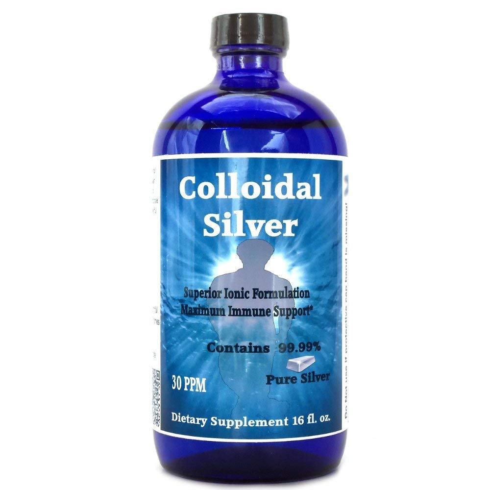 Superior Silver 30PPM 16 fl oz Ionic Silver Made with 99,99% Pure Silver