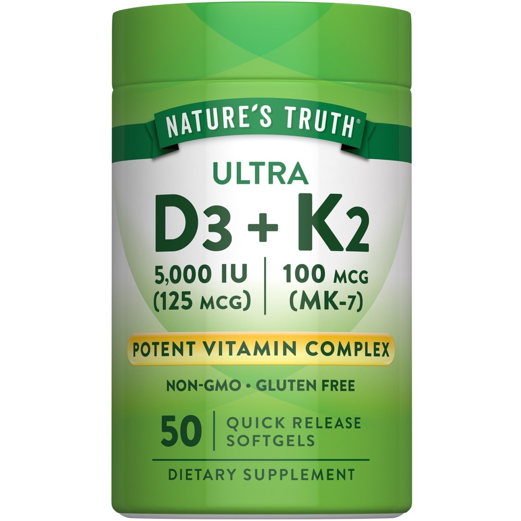 Nature's Truth Vitamiini K2 MK7 Complex 
