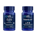 Life Extension Super Ubiquinol CoQ10, jossa on tehostettu mitokondriotuki & D3-vitamiinia 125 mikrog (5000 IU), Bone Health