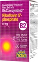 BioCoenzymatedRiboflavin5'-Fosphate 50mg Luonnolliset tekijät 30 VegCaps