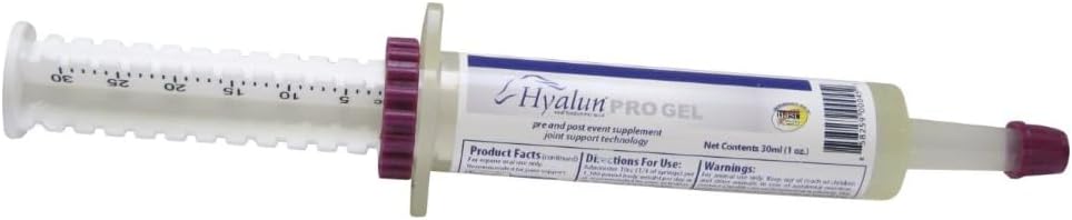 Hyalogic Hyalun PRO Gel ... Hyaluronic Acid Horse Joint Supplement...