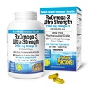 Natural Factors RxOmega-3 Ultra Strength - Ruokavalio Supplement Brain & Heart Health Support - Eye Health täydentää EPA & DHA - täydentää Omega-3 rasvahapot - 150 Softgels (75 Servings)
