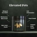 Ultra-Terve Omega 3 Kalaöljy herkut w/MSM, Glukosamiini, Chondroitin, EPA/DHA koirille: Kohonnut lemmikkieläinten kalaöljy, Turmeeric & Joint Supplement + Allergia Chews - Ultimate koiran vitamiini täydentää