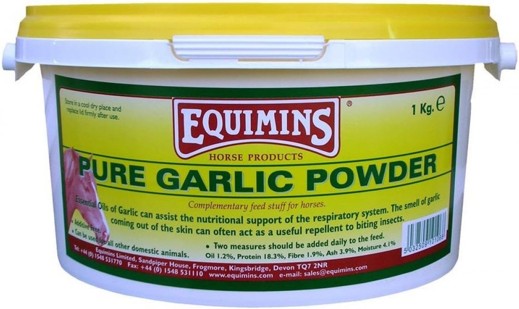 Horse Supplement Valkosipuli Powder 1kg Tub