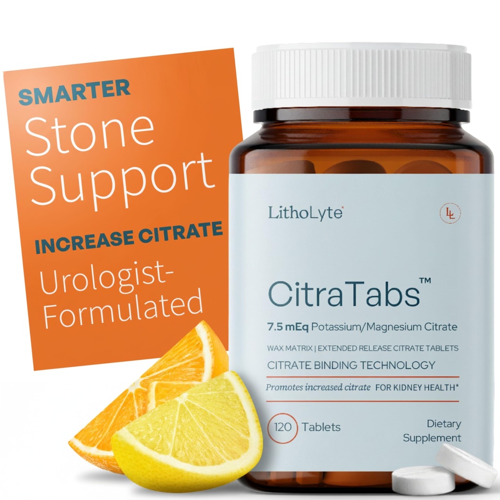 CitraTabs® 7,5 mEq . Laajennettu Citrate-tabletti...