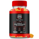 Alpha Bites Gummies, AlphaBite Advanced Formula Max Performance Gummies, Kaikki Natural Supplement Extra Strength, Alpha Bites Lihaksen kasvu ja yleinen terveystuki, Alpha Bites Arvostelut (60 Gummie)