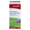 Leader Ear Drops for Uimarit, Dries Water in Ears, Isopropyylialkoholi 95%, All Iges, Vertaa Uima-Ear, 1 fl oz