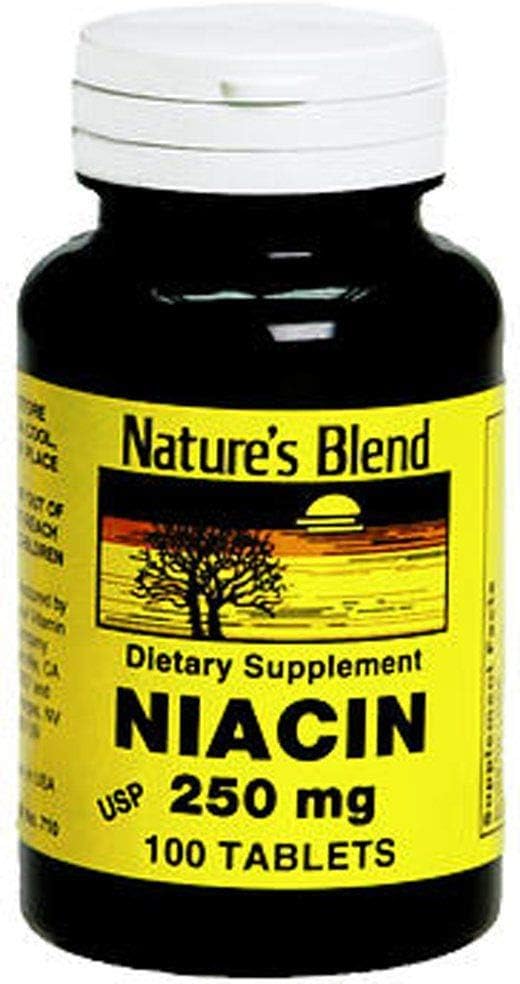 Naturens Blend Niacin 250 mg 250 mg 100 flikar