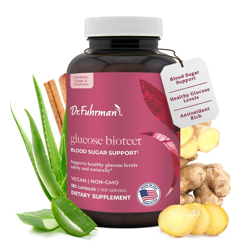 Dr. Fuhrman Glucose Biotect Natural Blood Sugar Support 180 kapselia