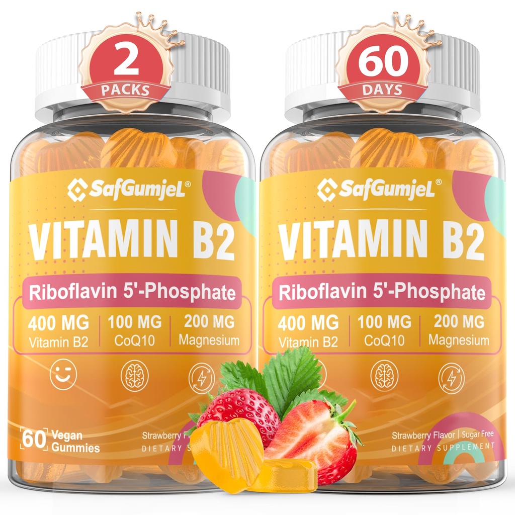 B2-vitamiinia. Riboflaviini 400 mg aikuisille.