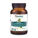 Himalaya Organic Ashwagandha, 90 Day Supply, Herbal Supplement for Stress Relief, Energy Support, Satunnainen Unettomuus, USDA Certified Organic, Ei-GMO, Vegan, Gluteeniton, 670 mg, 90 Caplets