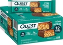 Quest Nutrition Crispy Chocolate Coconut Hero Protein Bar, 15g proteiinia, 1g sokeria, 3g Net Carbs, Gluteenittoman proteiinin välipala, Keto Friendly, 12 kreivi