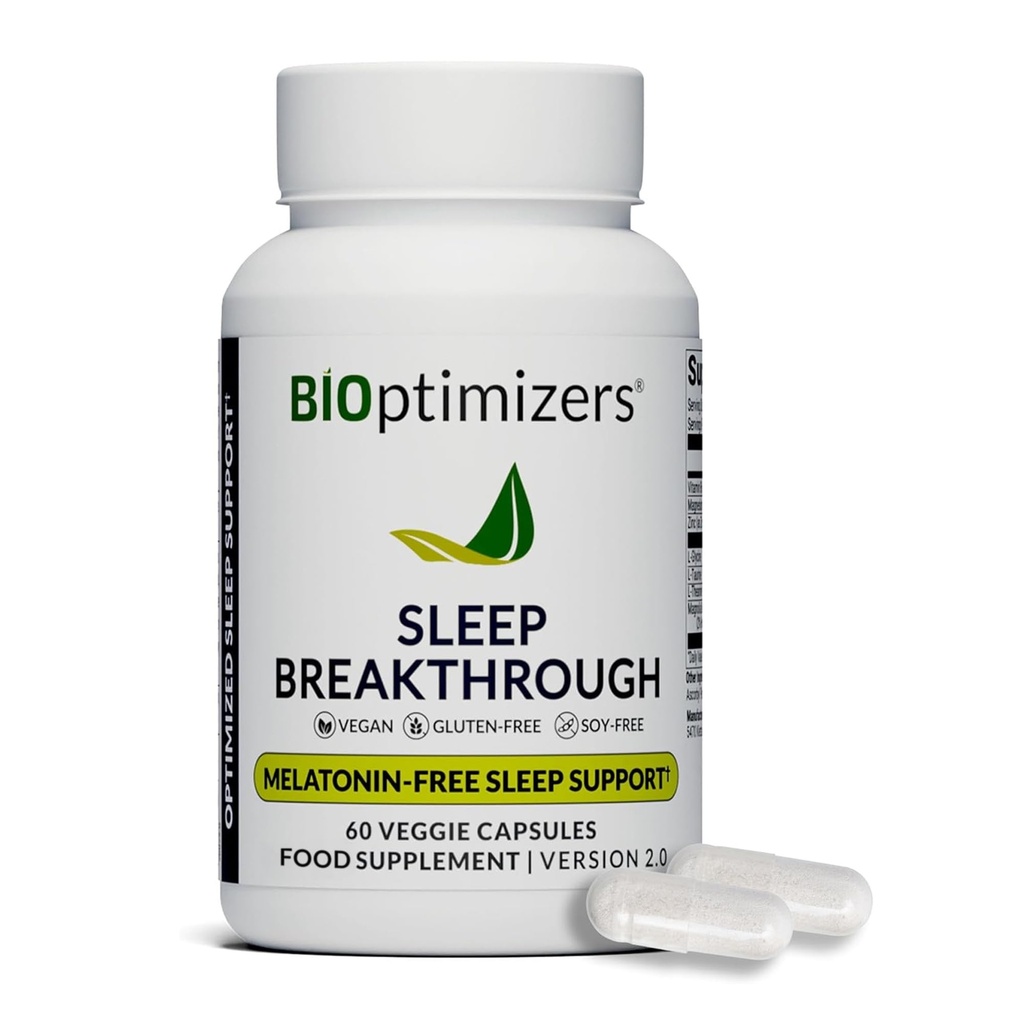 BIOPTimizers Sleep Breakthrough Kapselit - Natural Support Supplement 