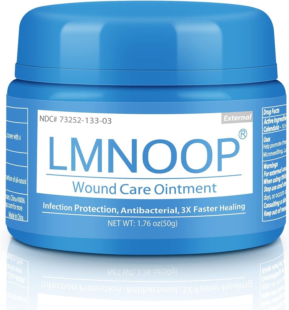 LMNOOP® Haavanhoitovoide, krooninen haava, vuodevaatteet, ihon haavaumat, selluliitti, Burns, Soreet, Kirurginen haava, infektoitu haava, haavat, rakkulat, Kivunlievitys, tulehdusta lievittävä voide