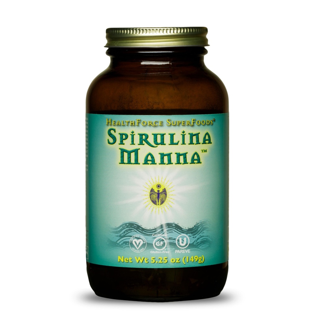 HealthForce SuperFoods Spirulina Manna - Powder - 5,25 Oz