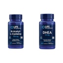 Livslängd N-Acetyl-L-Cysteine (NAC), Immune, Respiratory & DHEA 25 mg - Tillägg för hormonbalans, immunstöd, sexuell hälsa, ben- och kardiovaskulär hälsa