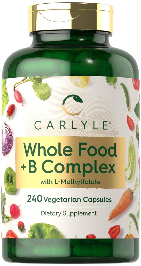 Carlyle-vitamiini B Complex Whole Foods Blend 
