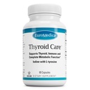 EuroMedica Thyroid Care - Immune Health & Energy Support Formula - Nutritional Supplement med jod för Thyroid Health Support - Wellness Supplement med L-Tyrosine - 60 kapslar