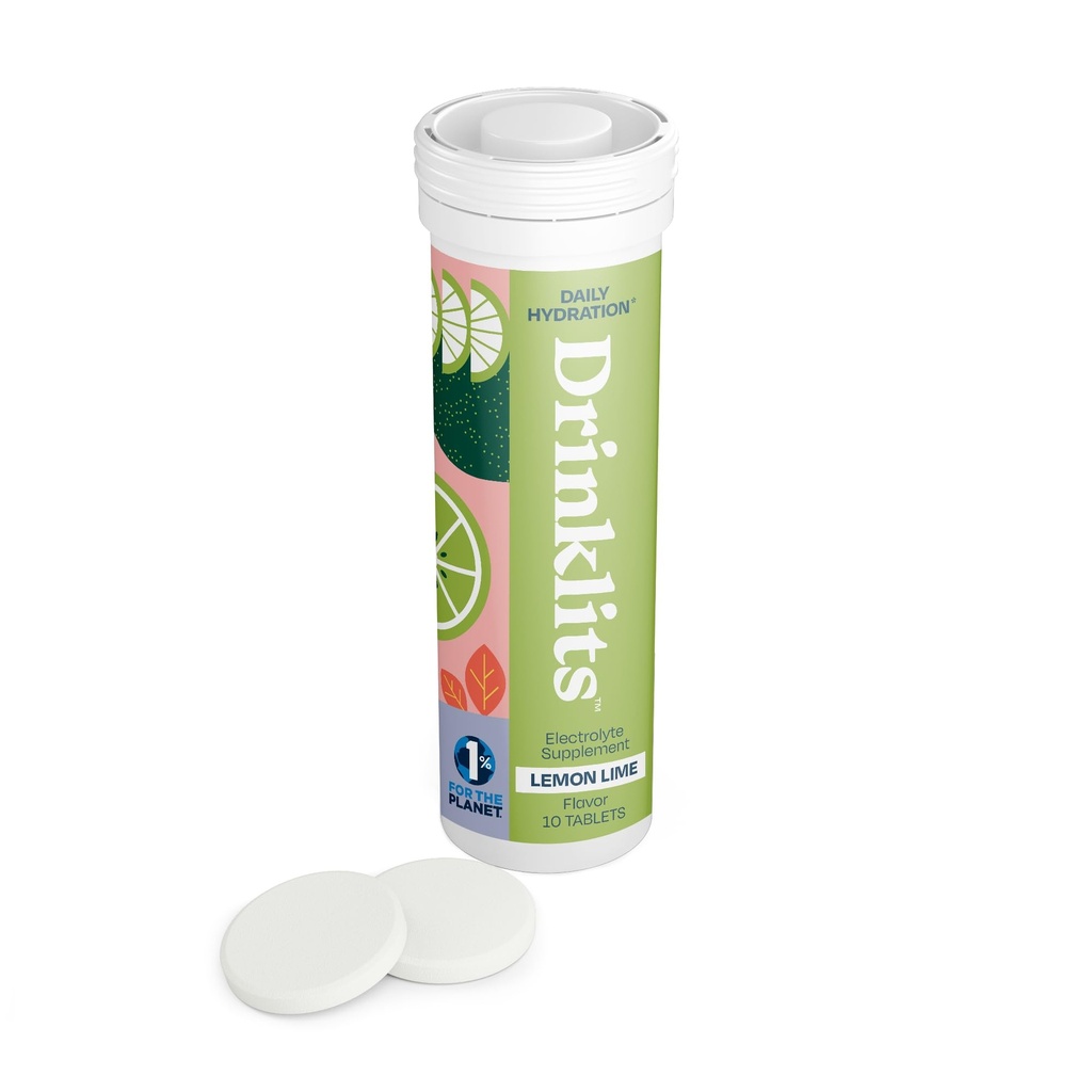 Drinklits sitruunan lime Electrolyte Tabletit Hydraation ... Great Maku - 0g Sokeri - Essential Electrolytes - Päivittäinen käyttö