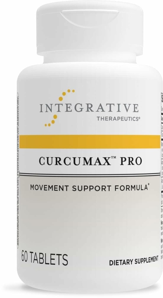 Integratiivinen Therapeutics Curcumax Pro - Terveellinen liike täydentää miehille ja naisille - tukee satunnaisia epämukavuutta liittyy Ylikäyttöä * - Dairy-free & Vegan - 60 tablettia (30 tarjoilua)