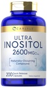 Carlyle Inositol Supplement ...2600mg... 200 kapselia... Naisten ja miesten Myo-Inositolina...
