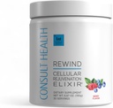 Consult Health Rewind 1000 mg MSM, Cellular Renuvenation Powder Drink Mix - Lykopeeni, polyfenolit, Collagen & Elastin Tuki nivelet, iho, hiukset ja kynnet - Berry Flavor - 30 tarjoilua