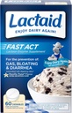 Lactaid Fast Act Laktoosi-intoleranssi Pureskelee laktaasi-entsyymeillä, vanilja, 60