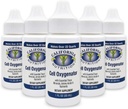Cell Oxygenator 1 Fl Oz Bottle (Pack of 5), Liquid Concentrate Cell Oxygen Drops Water Daily Nutritional Dietary Supplement, Support Immune System, för Daily Use Sports Athletes