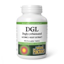 Natural Factors DGL Chewable - Ruoansulatuskanavan tuki täydentää lakritsi juuriuute - pureskeltavat tabletit Tuki vatsan lining & Health - ei-GMO & Gluteenittomat - 90 purutablettia (90 tarjoilua)