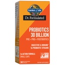 Puutarha Life Dr Formulated Probiootit 30 miljardia PMY Pre + Pro + Postbiootit miesten ja naisten Ruoansulatus- ja immuunituki, peruna, Acacia, Postbiootit Metabolites, 30 Mini Kasvissyöjä kapselit