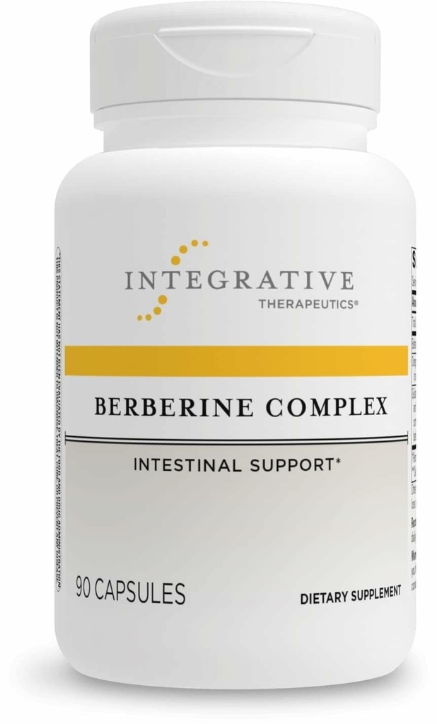 Integratiivinen Therapeutics Berberine Complex - Dgestive & Gut Health Supplement* - Vegan, Gluteeniton & Dairy-free - 90 kapselia (45 tarjoilua)
