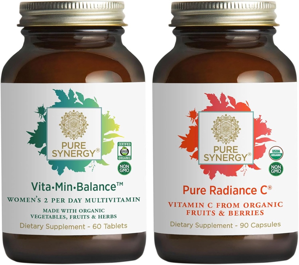 PURE Synergia Naiset... Monivitamiini, stressi ja energia Essentials Bundle...