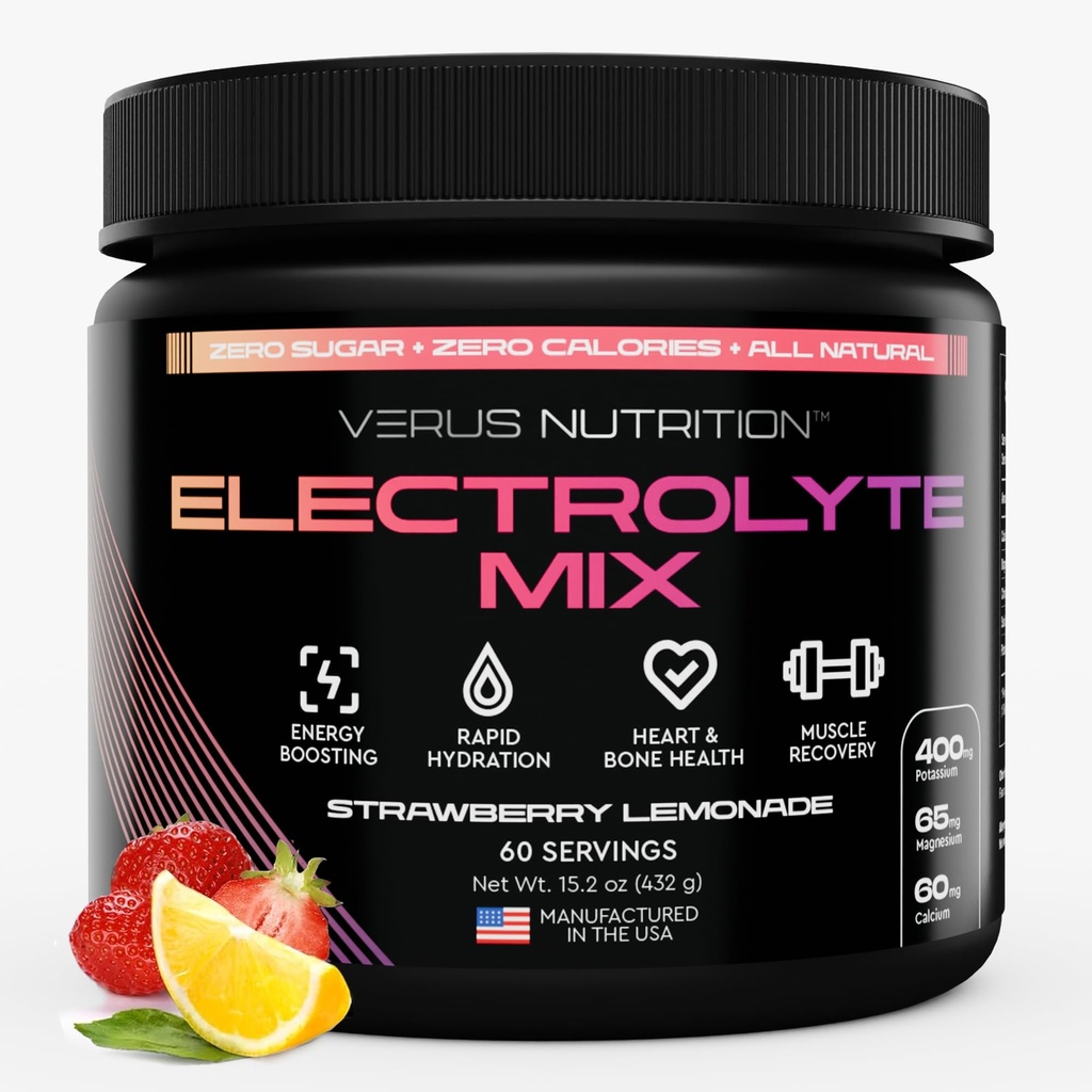 Elektrolyyttejä Powder No Sugar- Zero Calorie Hydration Powder ...