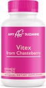 Vitex täydennysosa naisille - Hormoni Harmony naisille Luomu Chasteberry - Hormonitasapaino, ajanjakso, perimenopaussi tuki - 60 kapselia