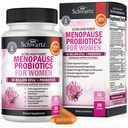 Vaihdevuodet lisäravinteet naisille - 40 miljardia PMY Menopause Probiootit naisille - tuki kuumia Flashs Night Swats Mood Swings ja Balance - Ei-GMO, 30 helppo niellä kapselit, 30 Servings