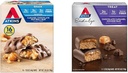 Atkins Caramel Chocolate Nut Roll Snack Bar, Protein Snack, High in Fiber, 2g Sugar, 16 Count & Endulge Chocolate Caramel Mousse Bar, jälkiruoka suosikki, 1g Sugar, Korkea kuitu, 5 Count