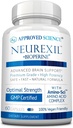 Hyväksytty tiede Neurexil - Natural Nootropic Support with DMAE - Enhance Brain Function, Sharpen Clarity, Boost Memory - L-tyrosine, Ginkgo Biloba, Huperzine A, BioPerine - 60 kapselia