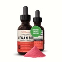 Live tietoinen kasvisvitamiini B12 sublingual Liquid Drops ... Metyylikobalamiini Max vahvuus B12 5000 mcg Formula B 12 vitamiini tuki energia...