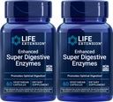 Life Extension Enhanced Super Dgestive Enzymes, 60 kasviskapselia (Pakki 2)
