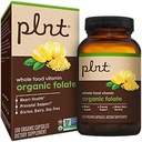 Organic Folaatti - Koko ruoka prenataali tuki - 800 mcg Foolihappo (100 kapselia)
