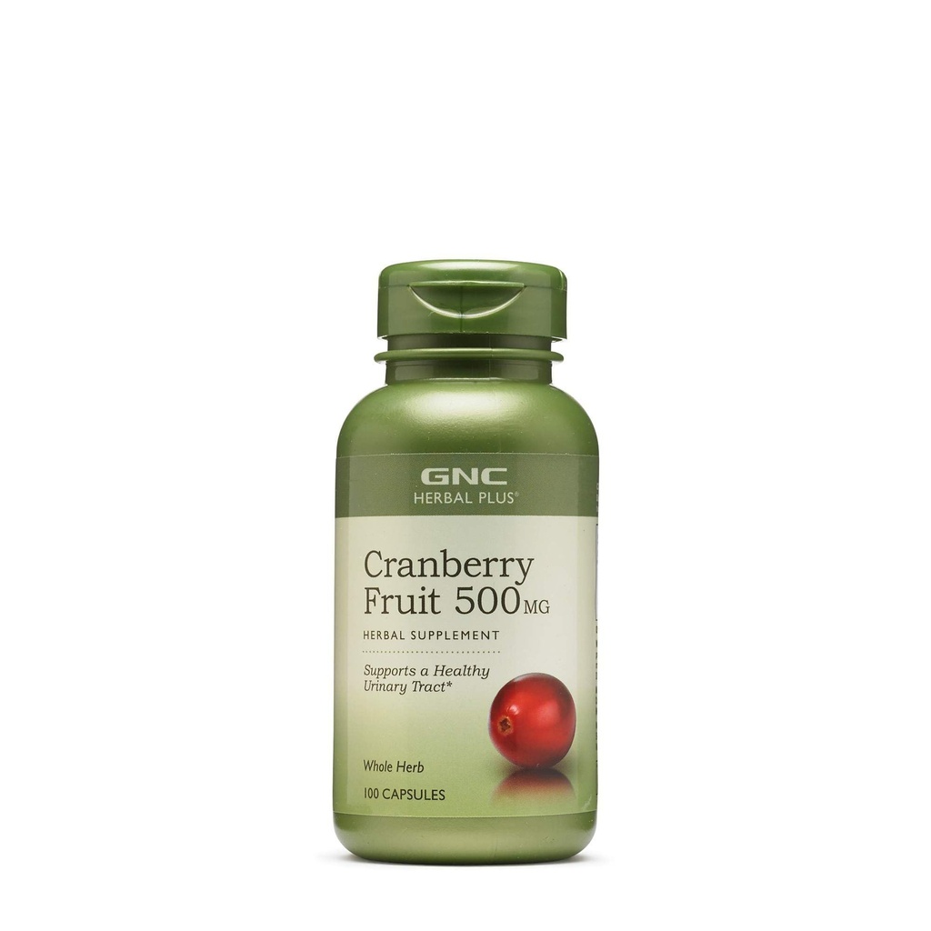 GNC Herbal Plus Hela Herb Cranberry 500mg 100 kapslar