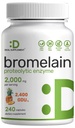 Bromelain Supplement 2000mg Per Serving, 240 kapselia ...
