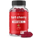NutraChamps Tart Cherry Gummies - 3000 mg Tart Cherry Extract kanssa selleri siemen - Uric Acid Cleanse Supplement - Antioksidantti, Joint Comfort, Joustavuus, Immuuniterveys, uni - 60 Vegan Gummies