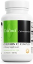 DAVINCI Labs Curcumin C3 Complex - Ravintolisä tukea Sappirakon toiminta ja terve maksa - Curcuminoidit ja Bioperine Fruit Extract - Gluteeniton - 60 kasvissyöjä kapselit