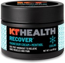 KT Health, Magnesium Cream, Recover - Jäähdyttää ja lievittää lihasten ja nivelten kipu - Käytä post-workout vähentää arkuus